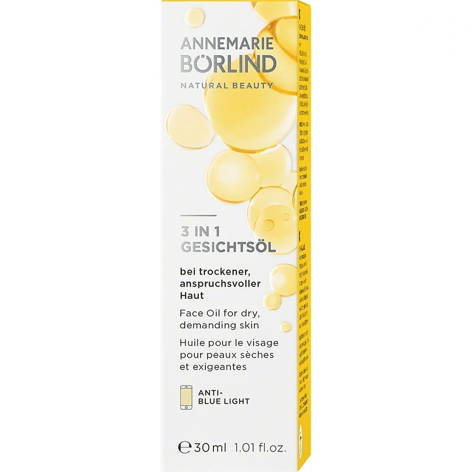 3-in-1 Facial Oil for dry, demandin