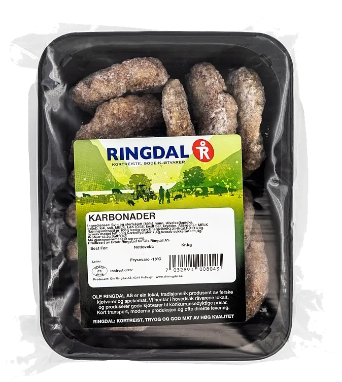 Karbonadekaker 800 Gr Frys Ringdal