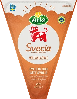 Svecia ost 28%