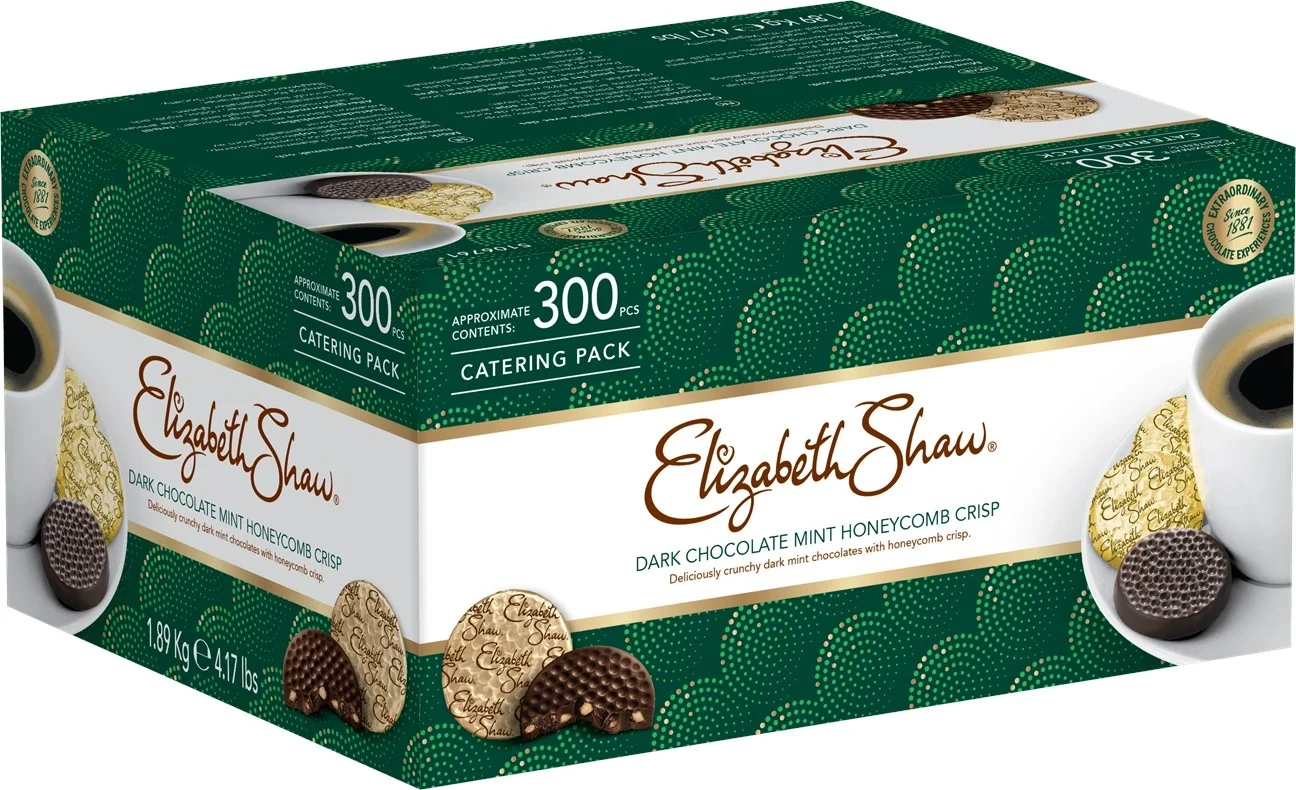 CONAXESS TRADE NORWAY AS Sjokolade Mørk Kuvert a Mint/crisp Elizabeth Shaw