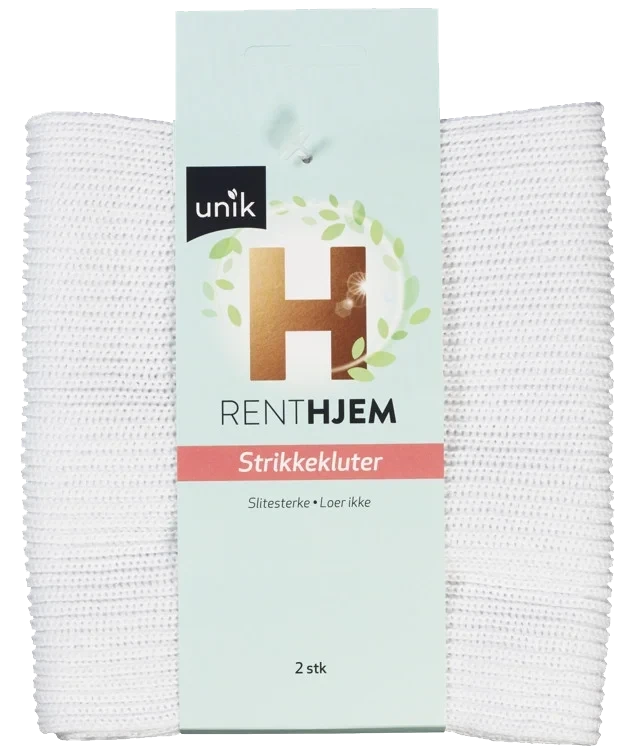 Strikkeklut 2pk Unik