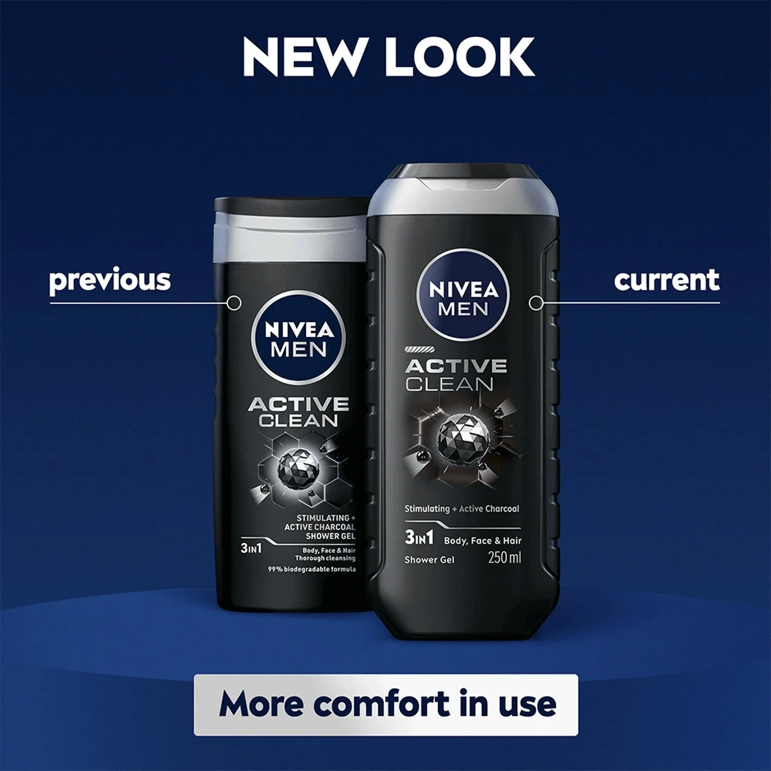 Nivea Men Shower Active Clean 250ml