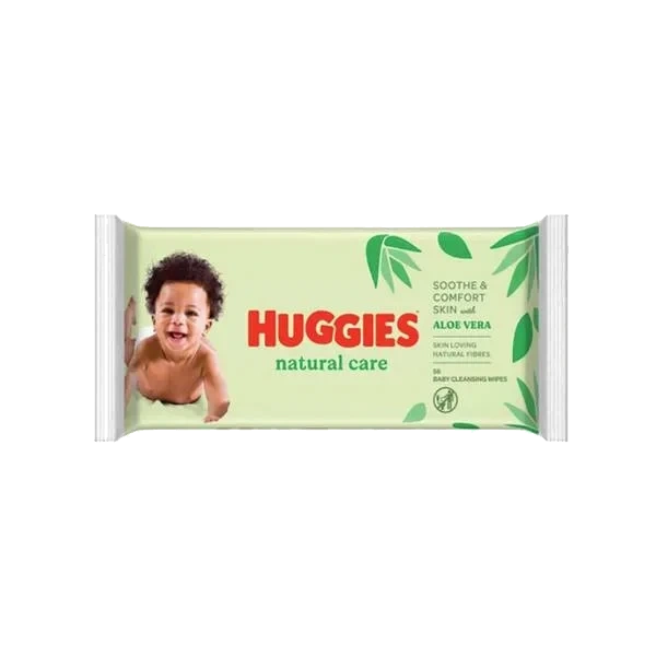 Huggies Baby Våtservetter Natural Care 56pk