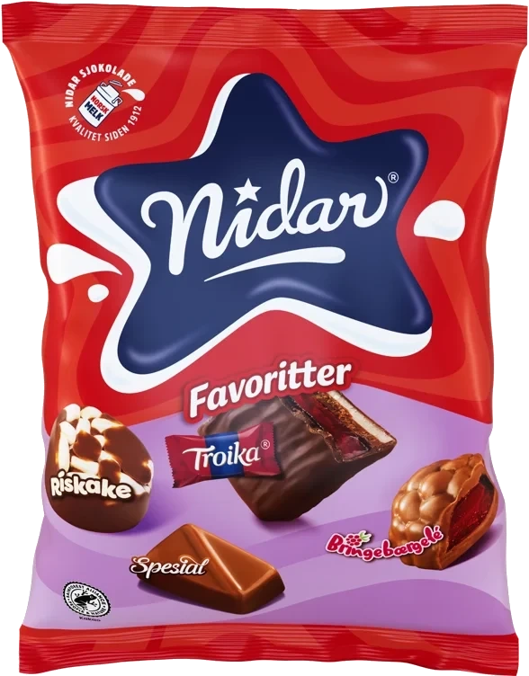 Nidar favoritter troika  200g