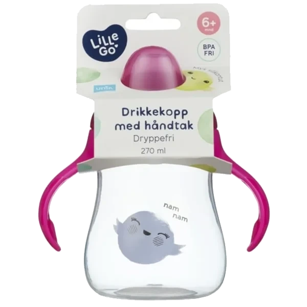 Drikkekopp m/håndtak&tut Lillego