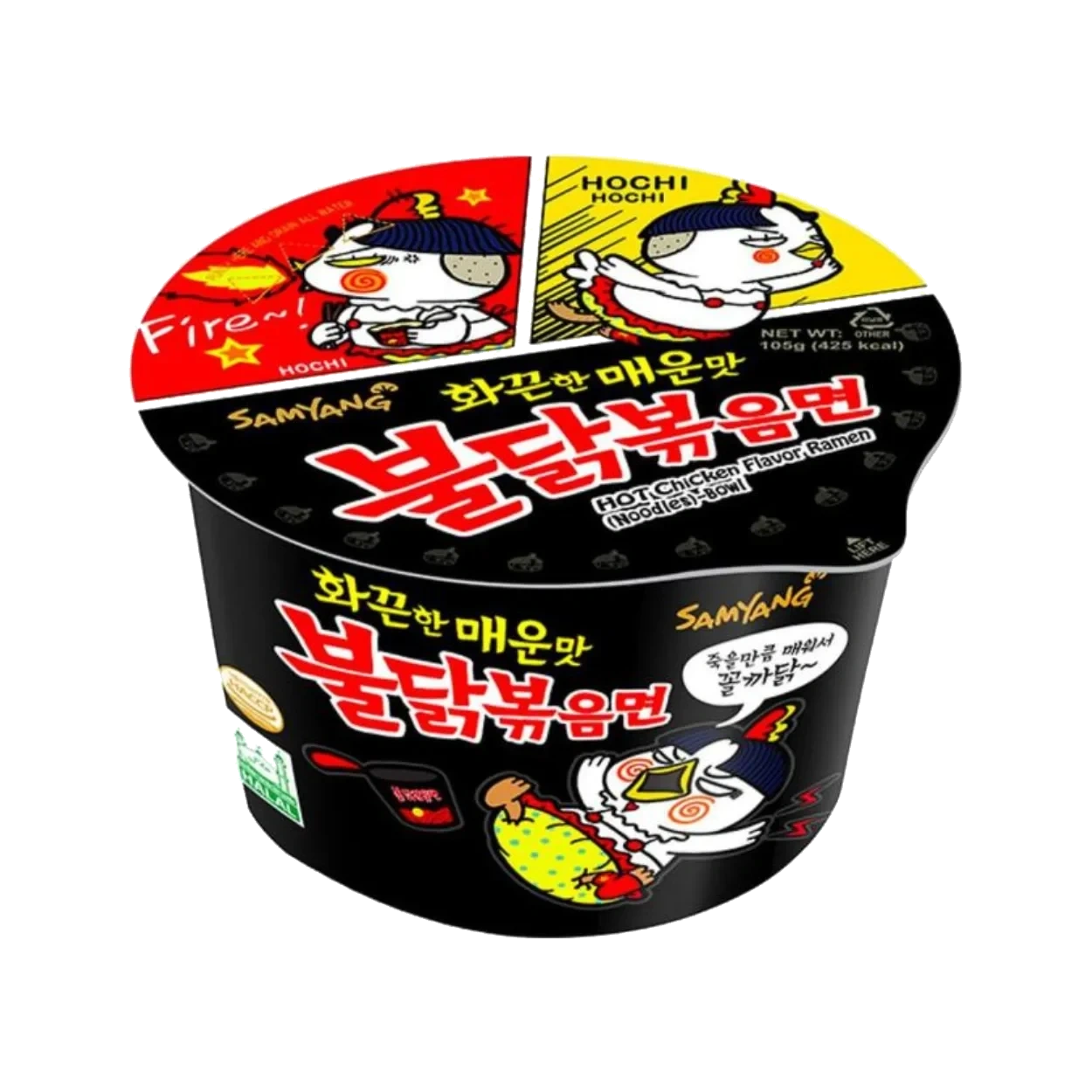 Hot Chicken Flavor Ramen Bowl 105g Samyang