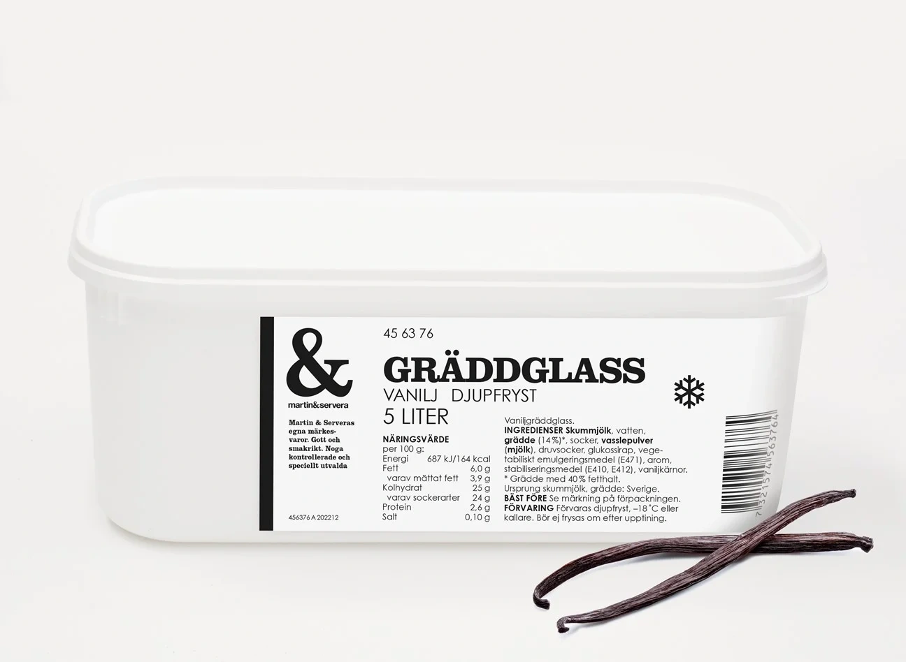 Gräddglass vanilj