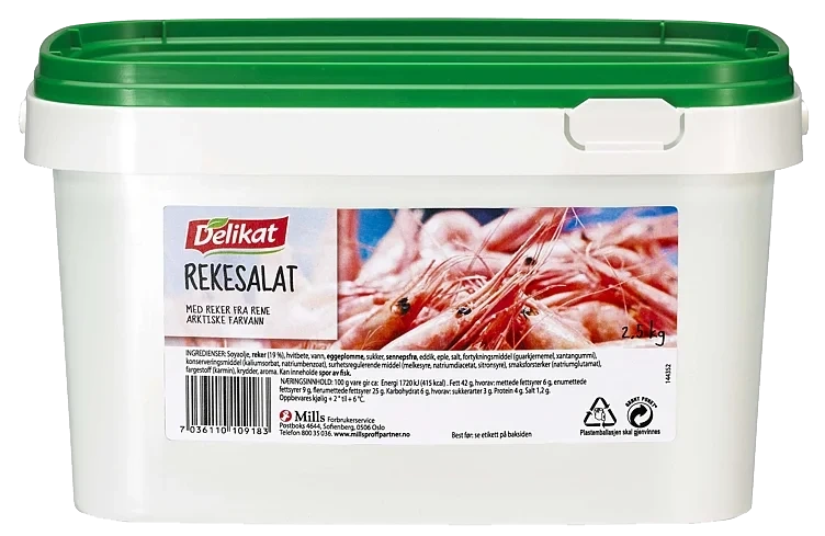 Rekesalat økonomi   2,5kg