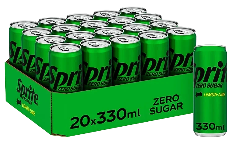 Sprite u/Sukker boks