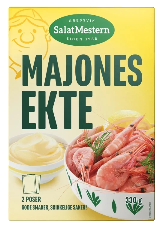 Majones Ekte Dobbeltsjaktel 330g Sm