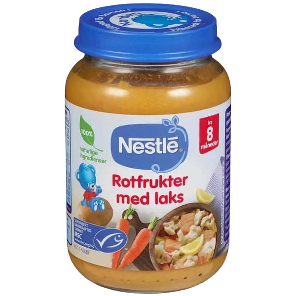 Rotfrukter med Laks 8m 190g