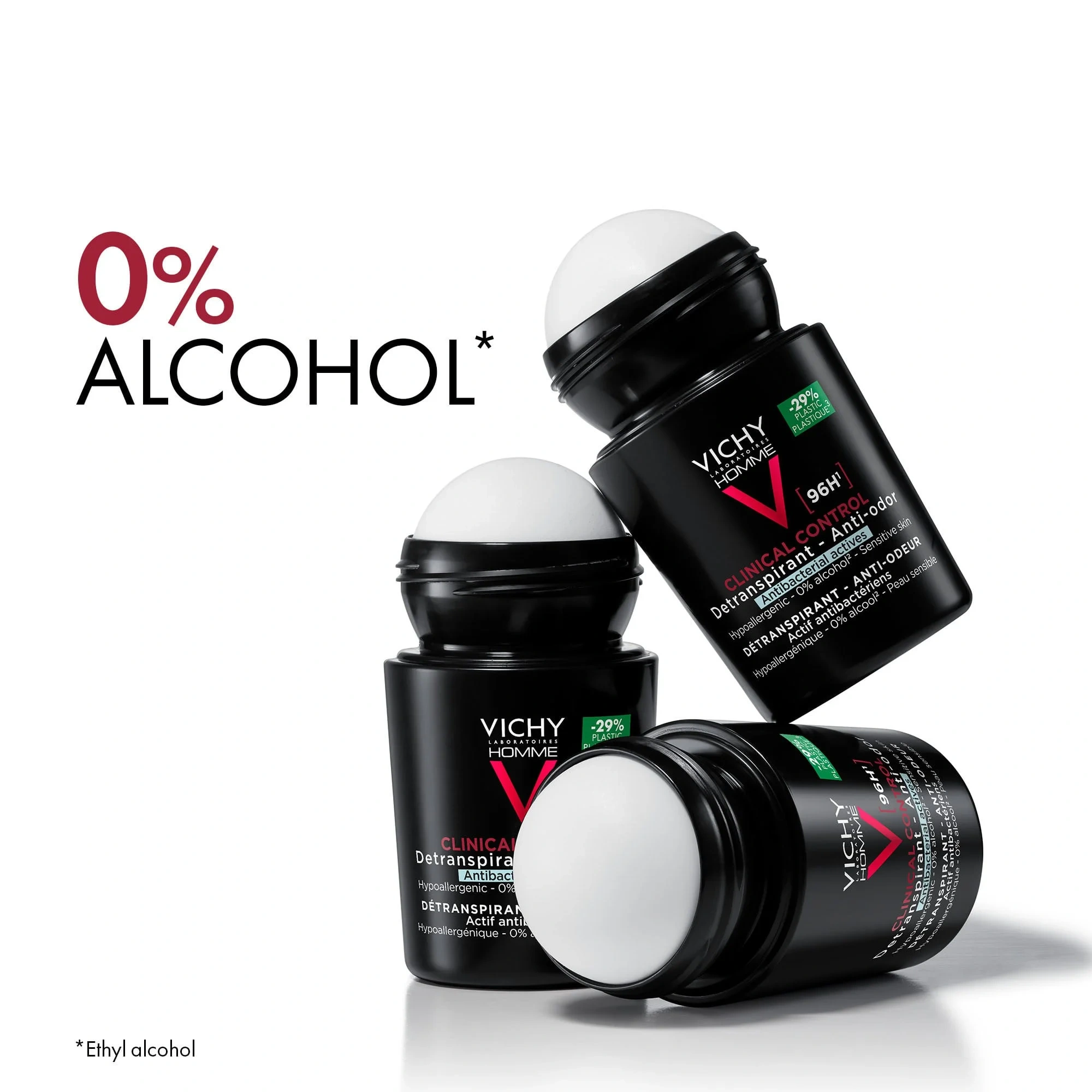 Vichy Homme Anti-Perspirant Clinical Control 96H, 50 ml