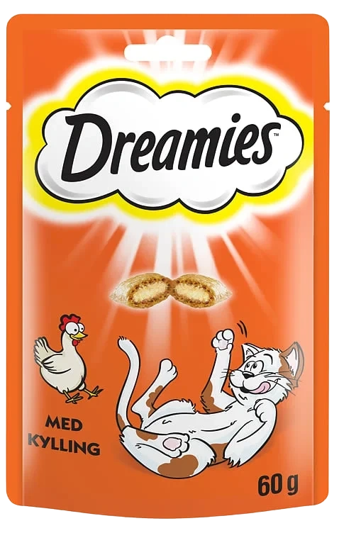 Dreamies Kylling Kattesnacks 60g