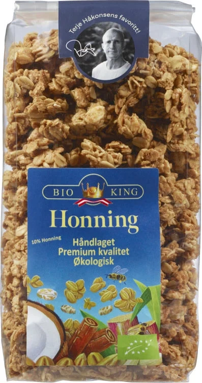 Bioking Crunchy honning