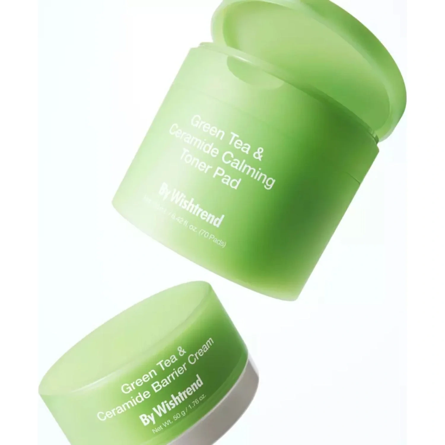 Green Tea & Ceramide Calming Toner Pad 1