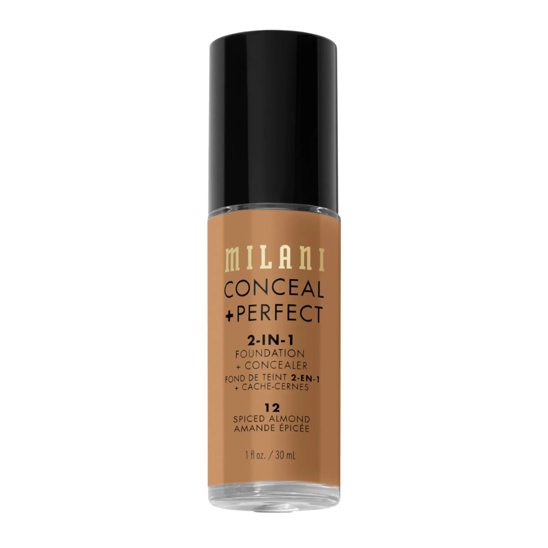 Milani Conceal + Perfect 2-In-1 Foundation 12 Spiced Almond