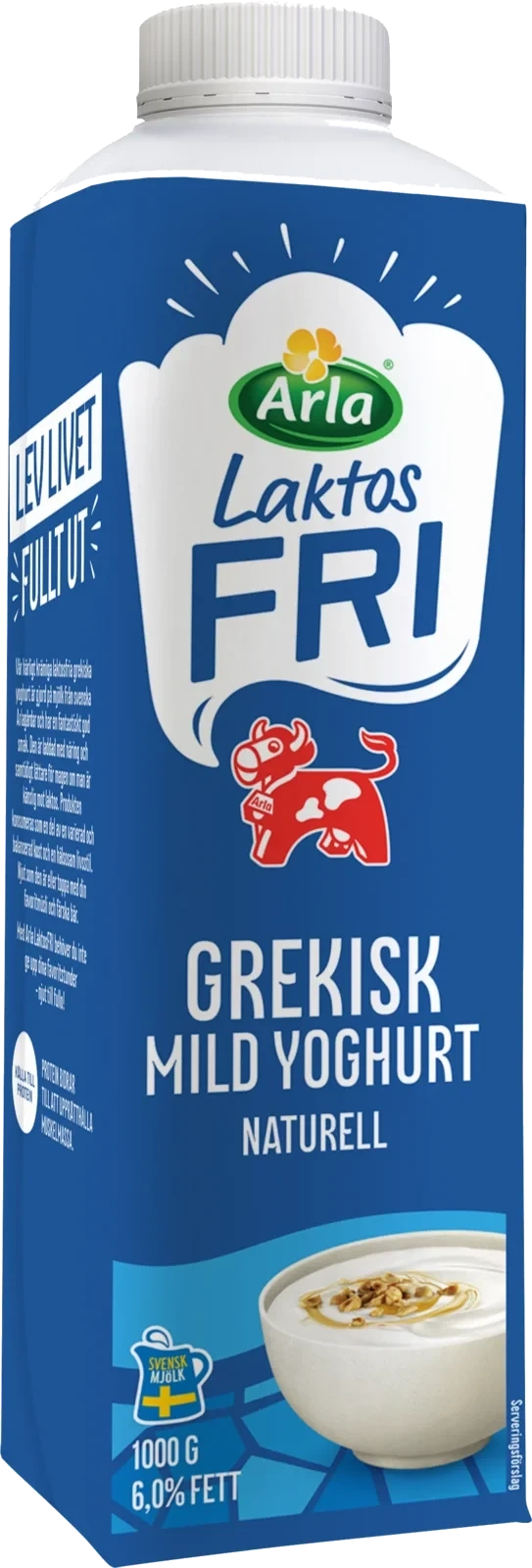 Laktosfri grekisk yoghurt naturell 1000 g