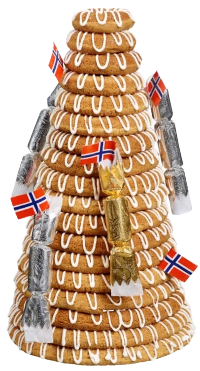 Kransekake 18 Ringer 6stk Krt