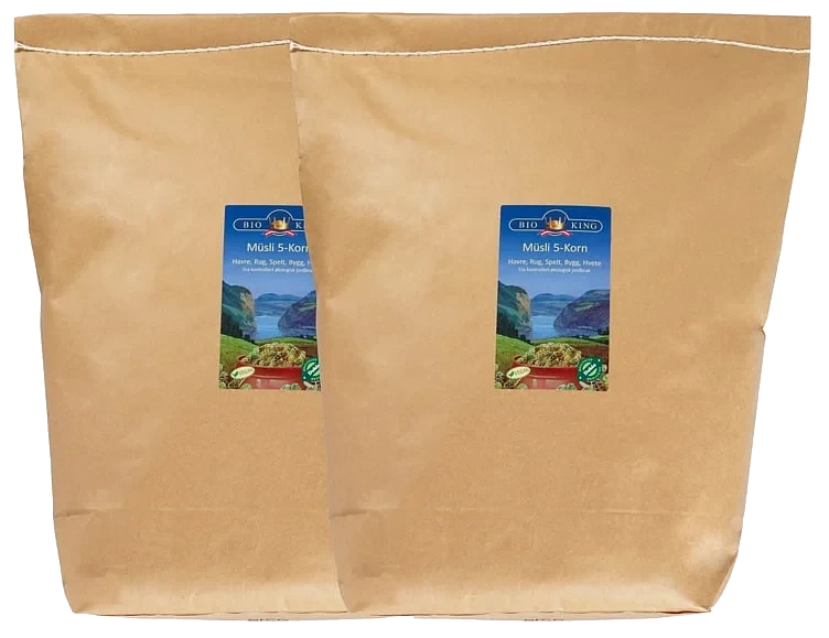 Musli 5-korn økol. frokostblanding   5kg