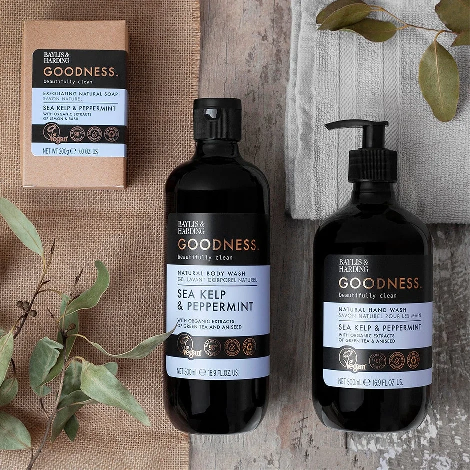 Baylis & Harding Goodness Sea Kelp & Peppermint Body Wash