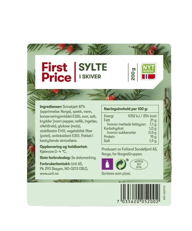 Sylte 200g First Price