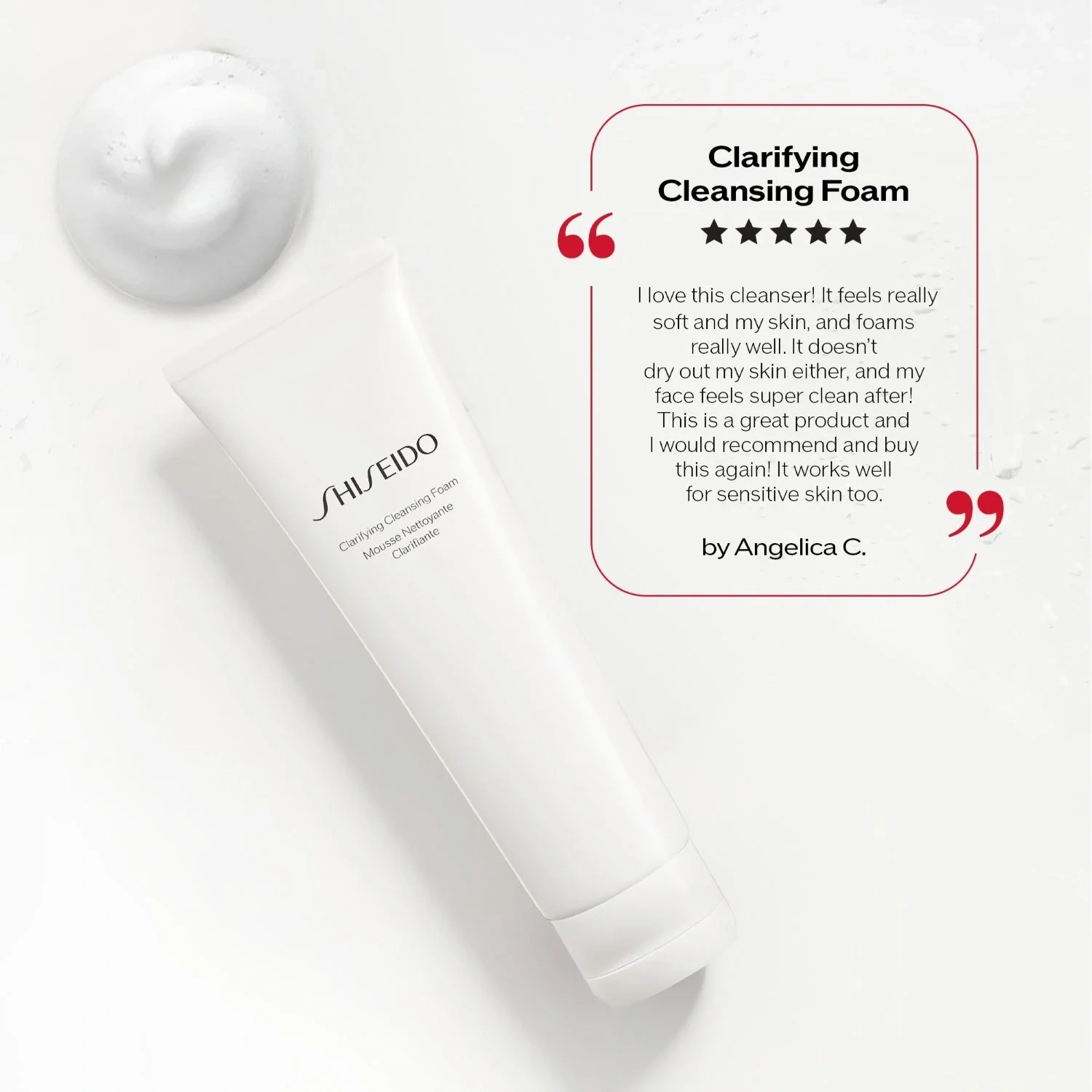 Shiseido Clarifying Cleansing Foam
