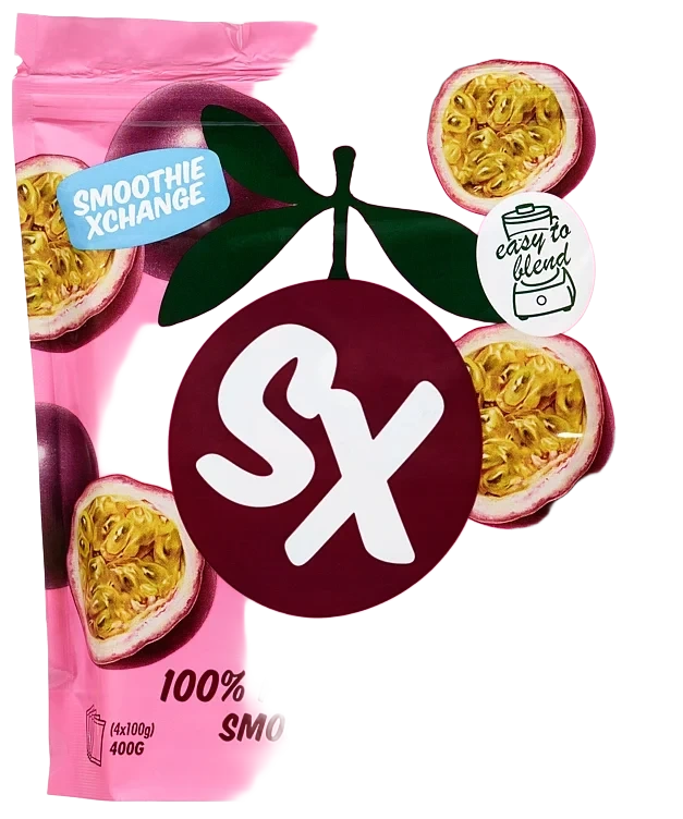 Smoothiexchange Pasjonsfrukt Smoothie Pack 400g