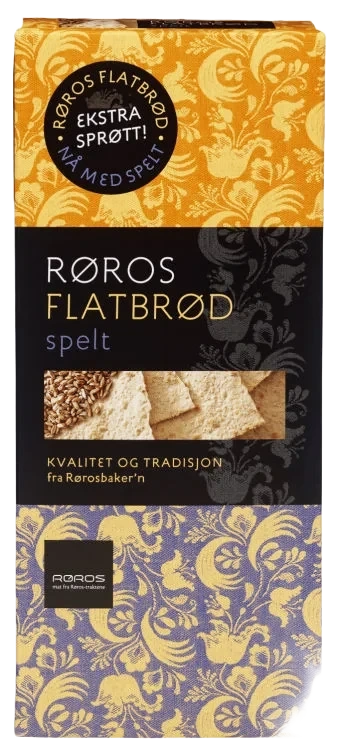 Røros Flatbrød Spelt 190g