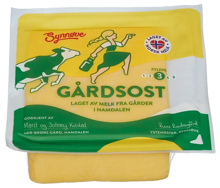 Gårdsost 480g Synnøve