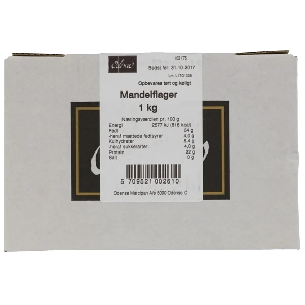 Mandler Høvlede 1kg Odense