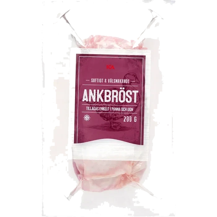 Ankbröst Fryst 200g ICA