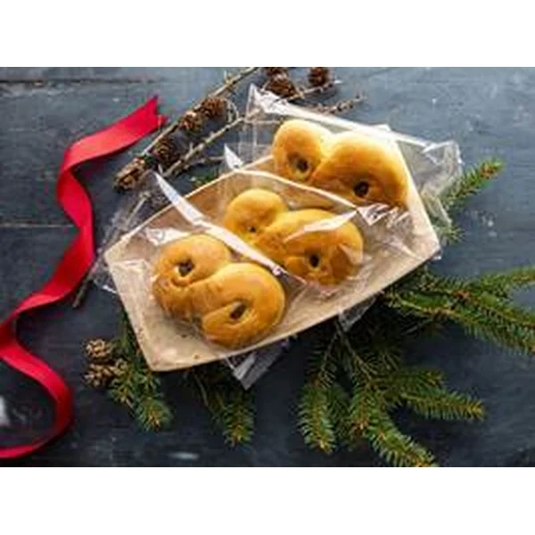 Fryste Lussekatter Stk 50g Bakehuset
