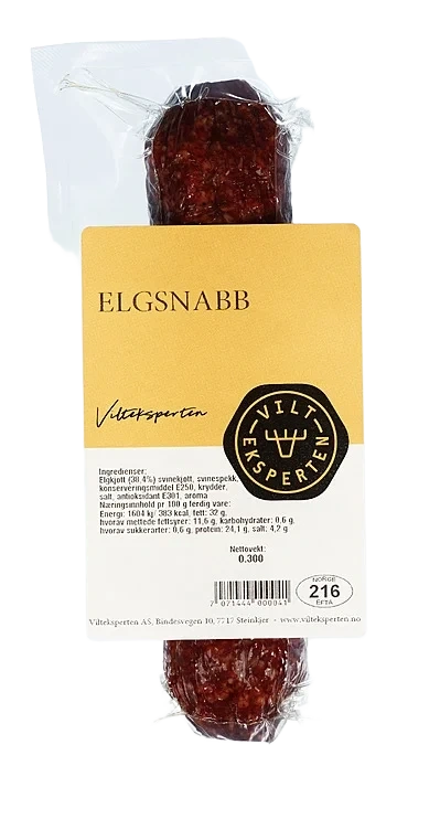 Elgsnabb speket 300g