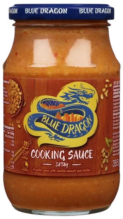 Peanut Satay Cooking Sauce 385g Blue Dragon