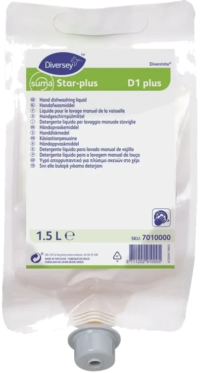 Suma star-plus d1 håndoppvask    1,5l
