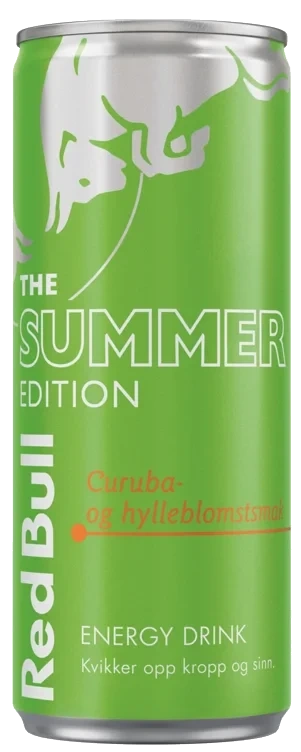 Red bull summer edit. curuba og hyllebærsmak  24x250ml
