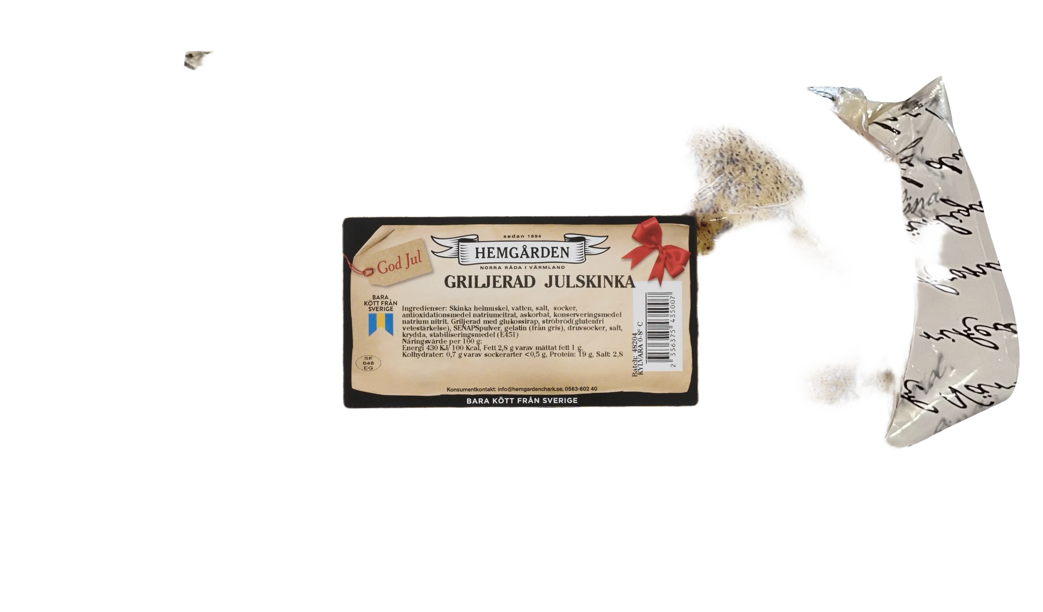 Griljerad påskskinka