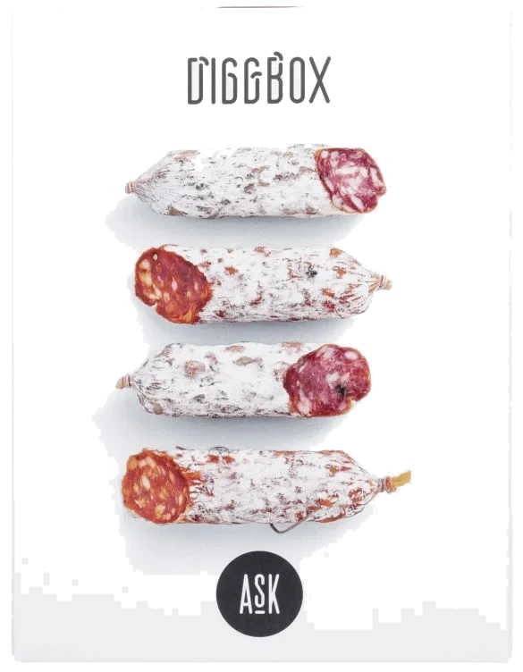 Diggbox Gaveeske 460g Ask Gård