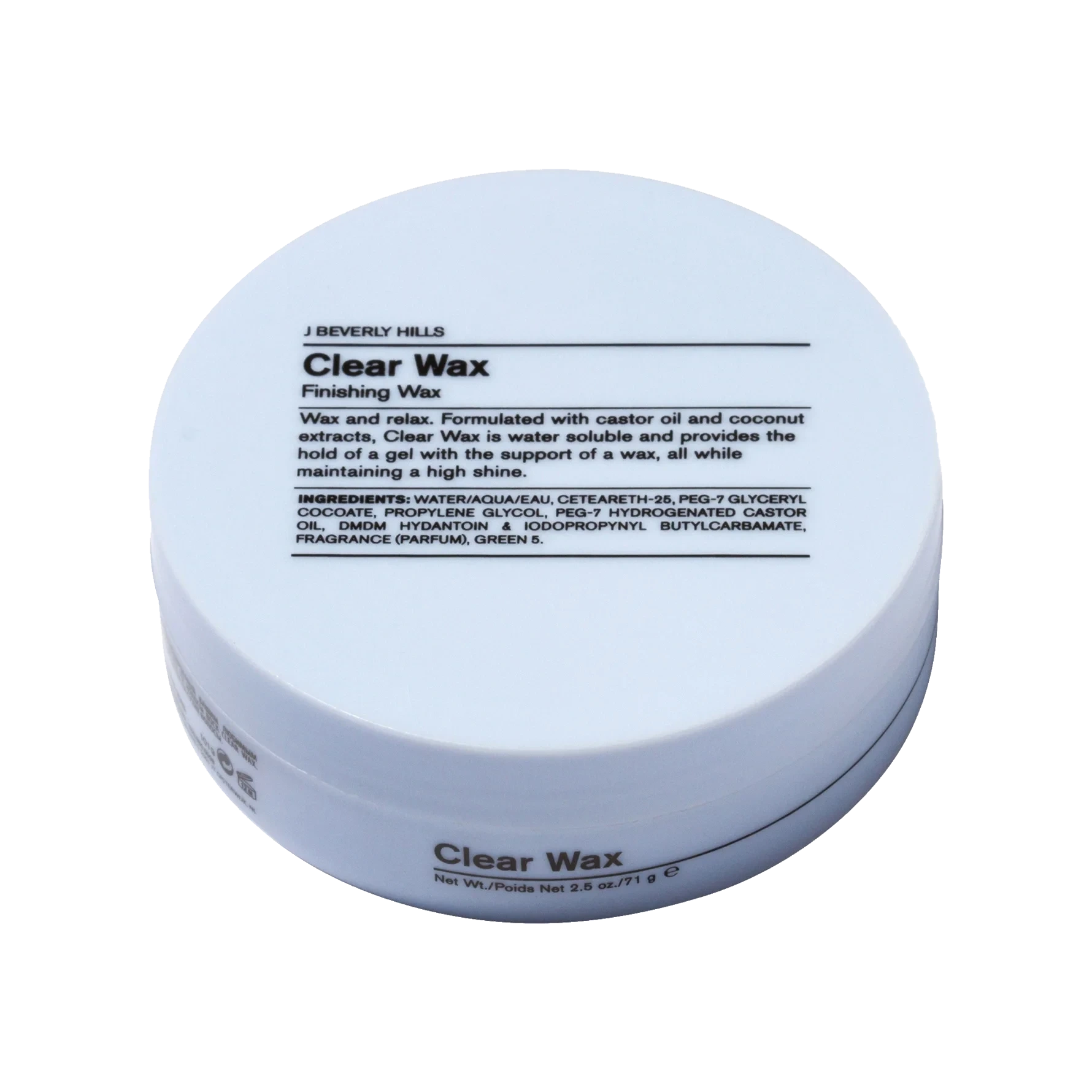 J Beverly Hills Clear Wax 71 ml