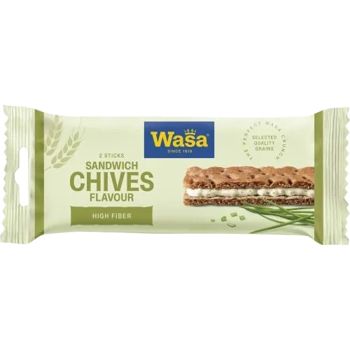 Sandwich Cheese Gressløk 37g Wasa