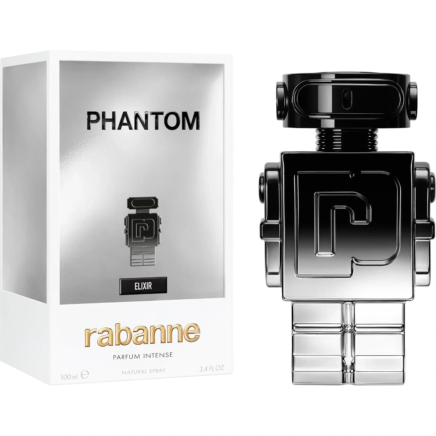 Rabanne Phantom Black Elixir Parfum 100 ml