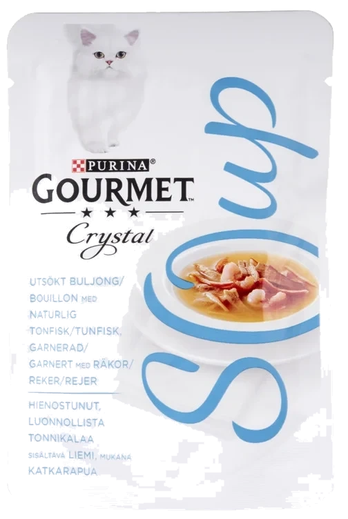 Gourmet Crystal Tunfisk&Reker Suppe 40g