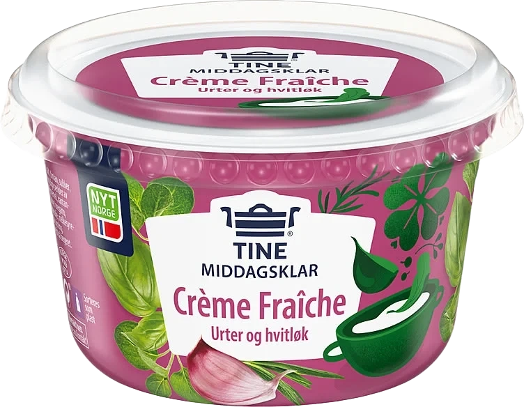 Creme Fraiche Middagsklar Urter 200g