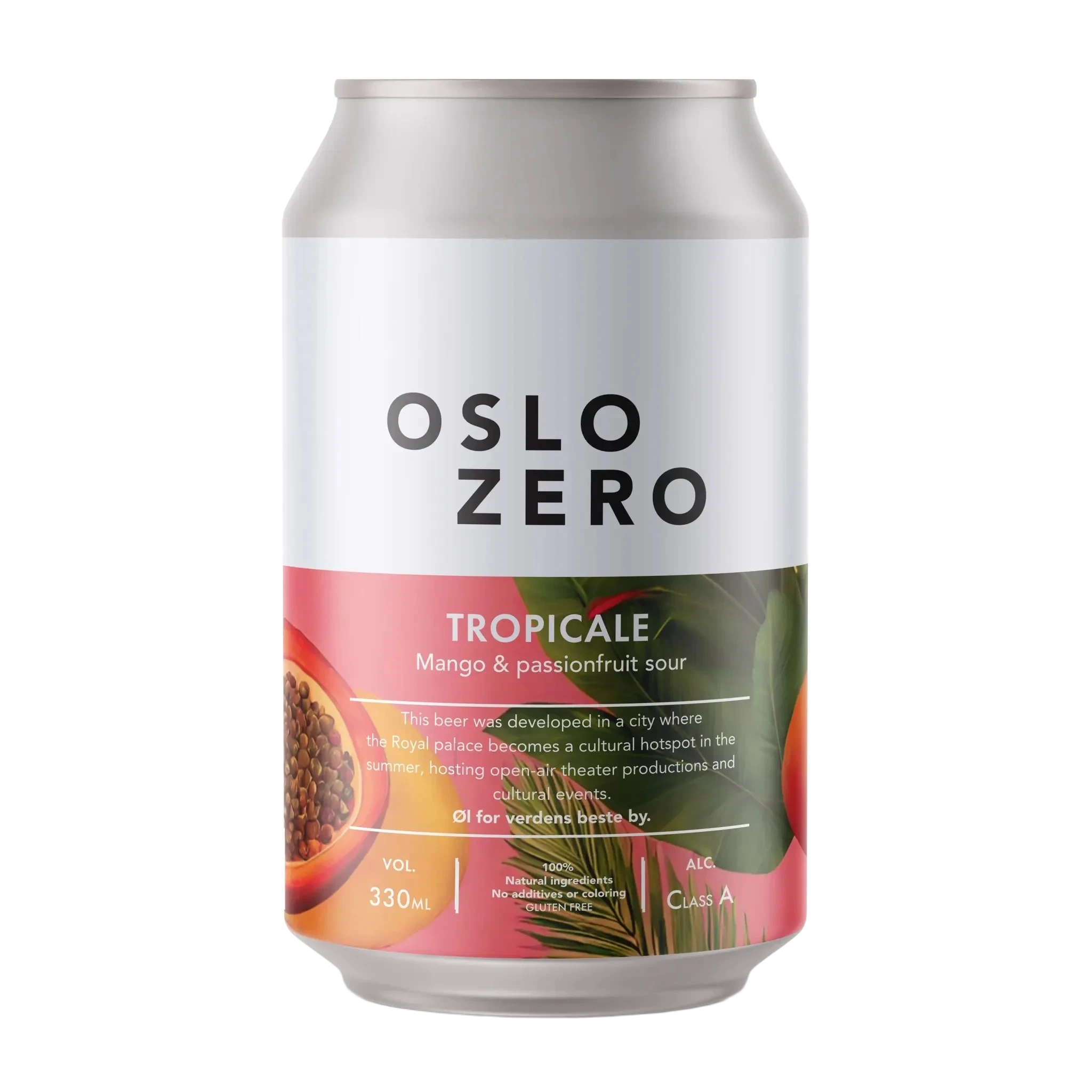 OSLO ZERO  Tropicale Mango & Passionfruit Sour Ale Zero 33 cl