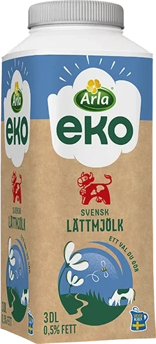 Lättmjölk 0.5% port