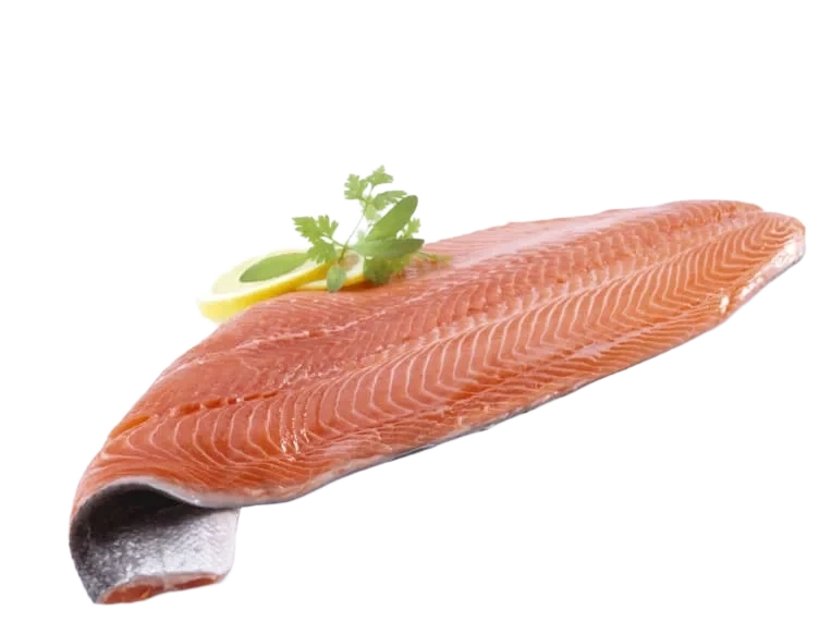 Regnbueørret Filet m/Sk u/Ben Oppd pr Kg