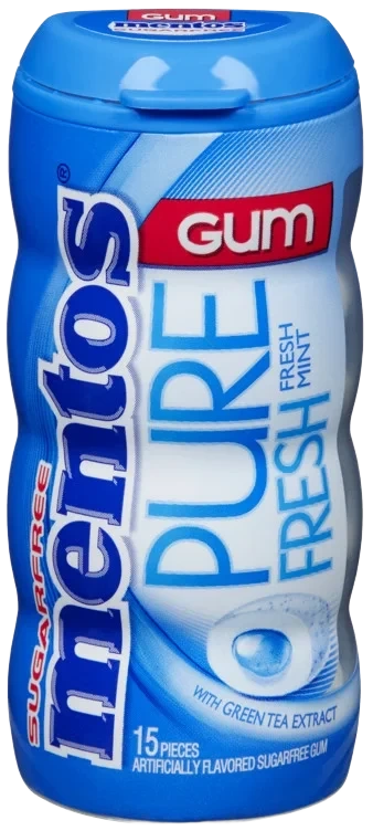 Mentos Gum Fresh Mint 30g