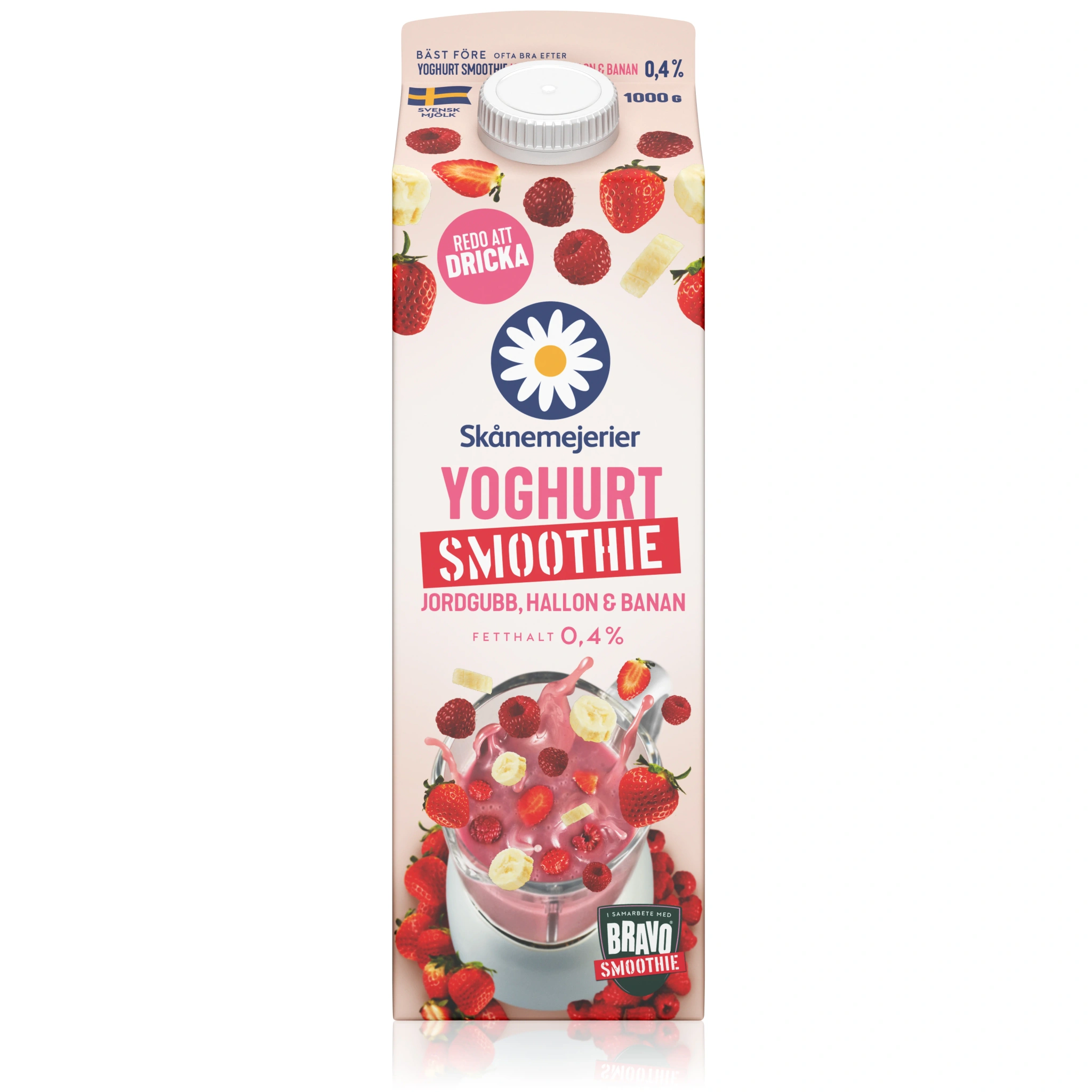 SKÅNEMEJERIER Yog.smoothie jordg