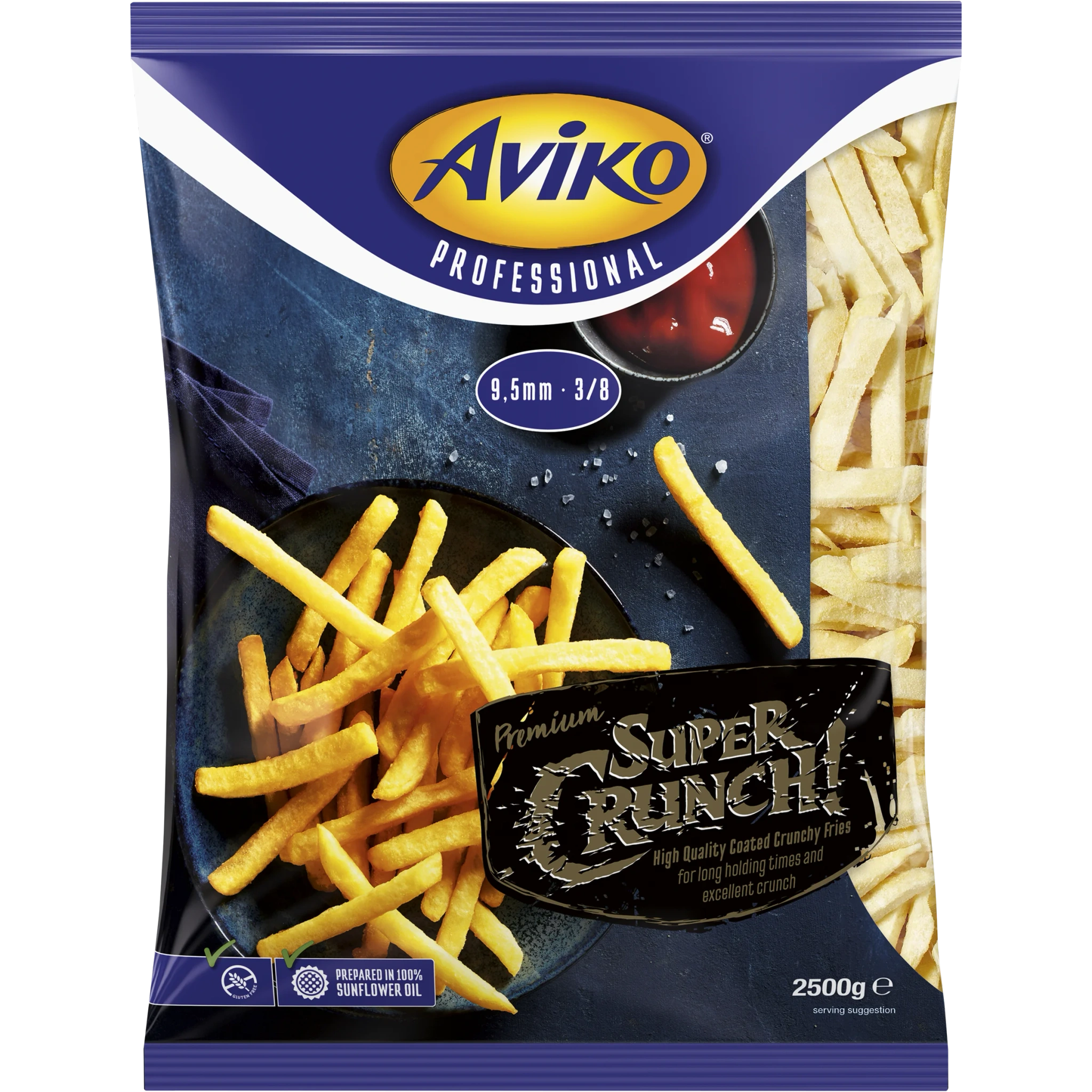SuperCrunch Pommes Frites 9,5 mm