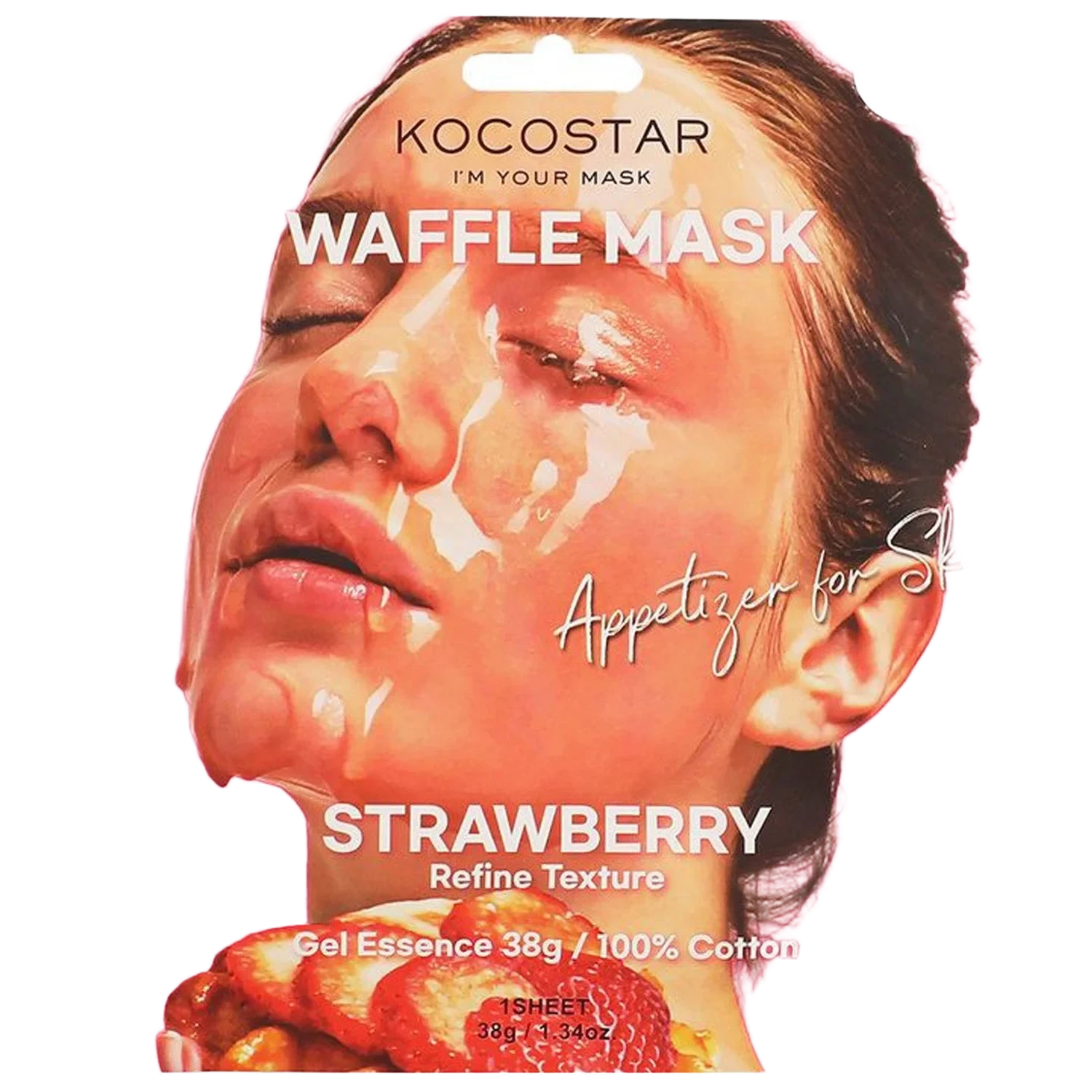 Kocostar Waffle Mask Strawberry